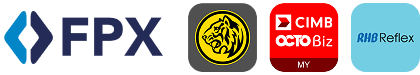 Bayaran Melalui Online Banking (FPX) ( FREE POSTAGE)